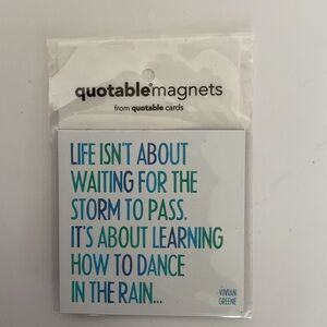 Quotable Cards Magnet NWT